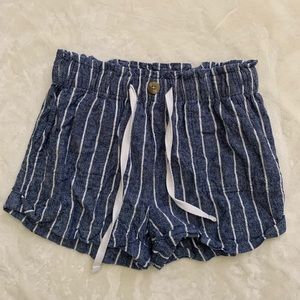 Blue & White Shorts